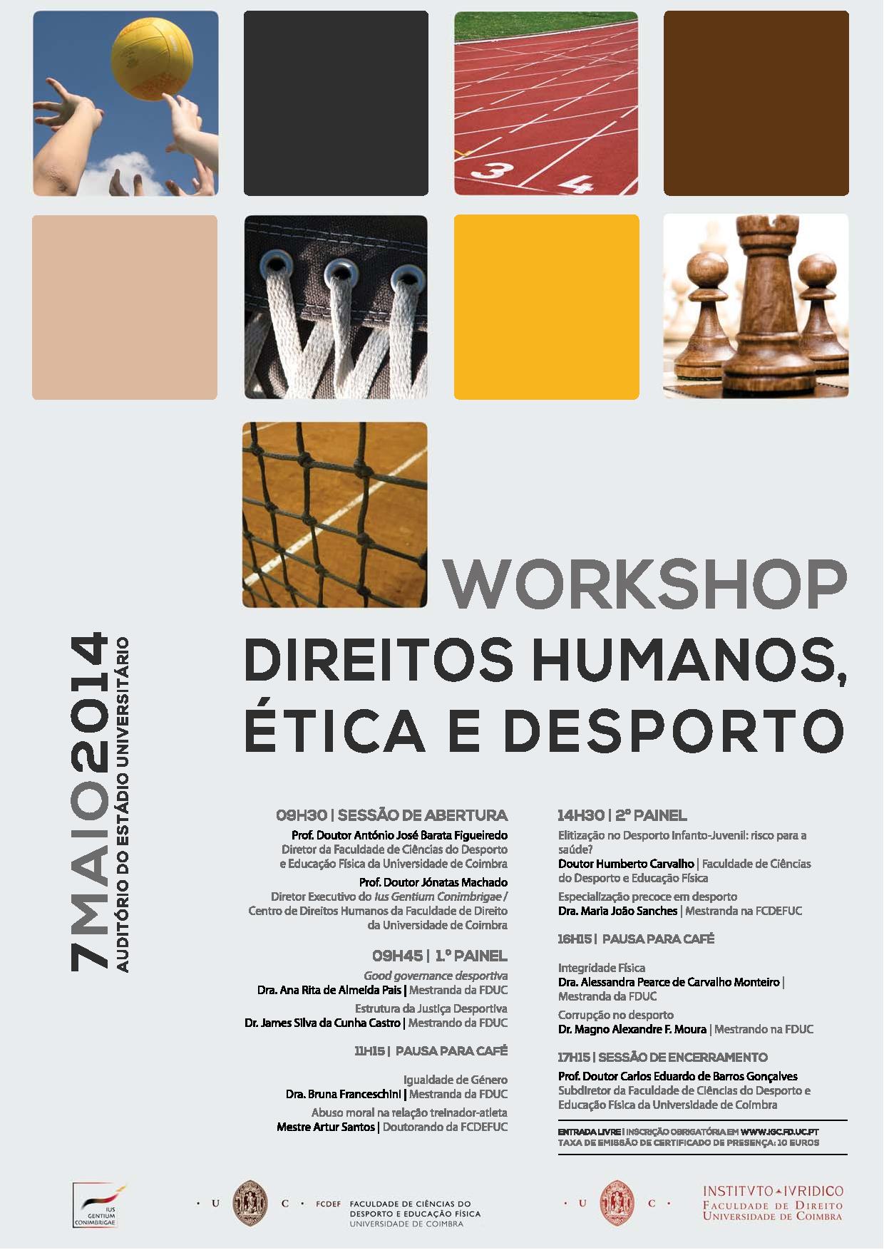 Workshop Direitos Humanos, Ética e Desporto