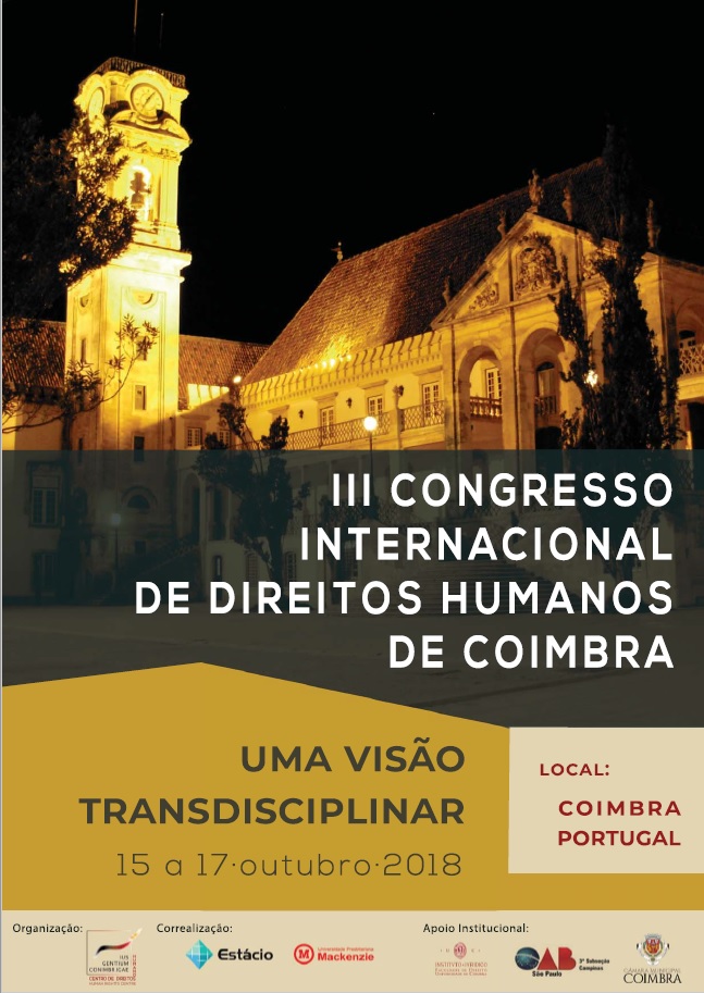 III Congresso Internacional de Direitos Humanos de Coimbra: uma visão transdisciplinar
