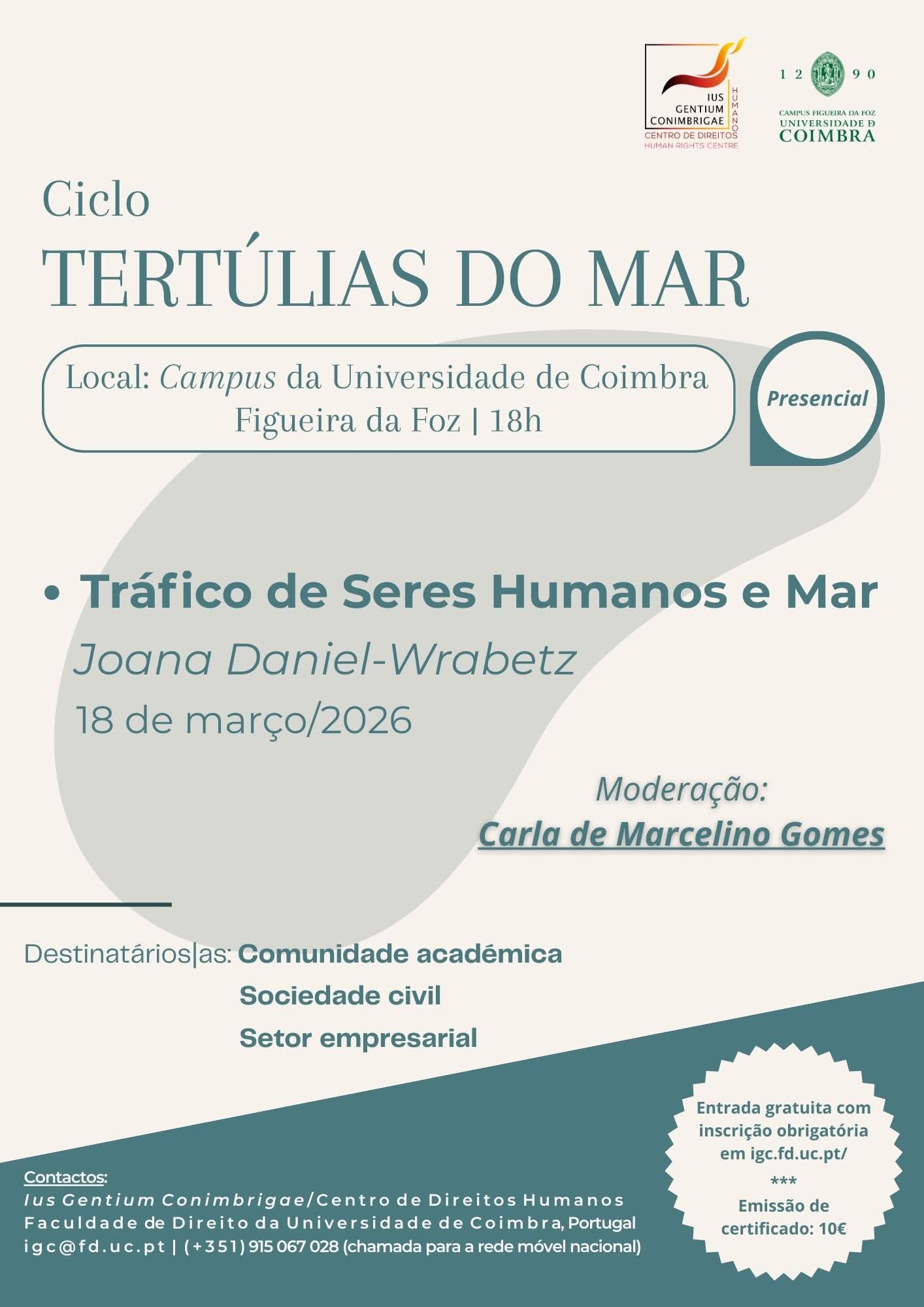 Ciclo de Tertúlias do Mar