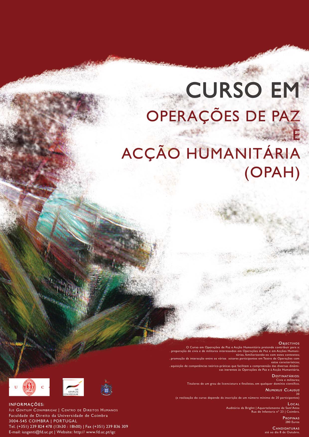 1º Curso de Operações de Paz e Acção Humanitária