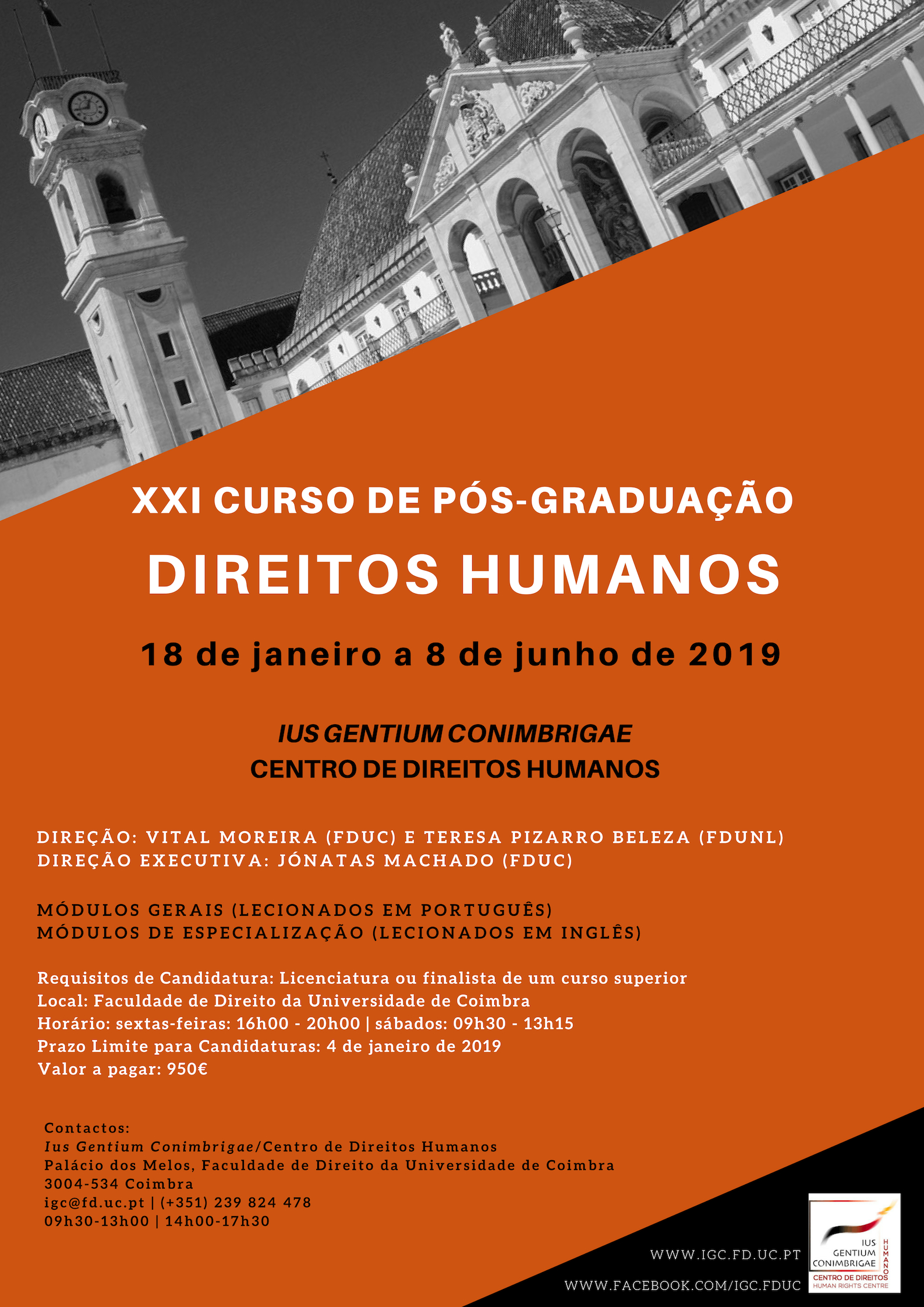 21º Curso de Pós-graduação em Direitos Humanos