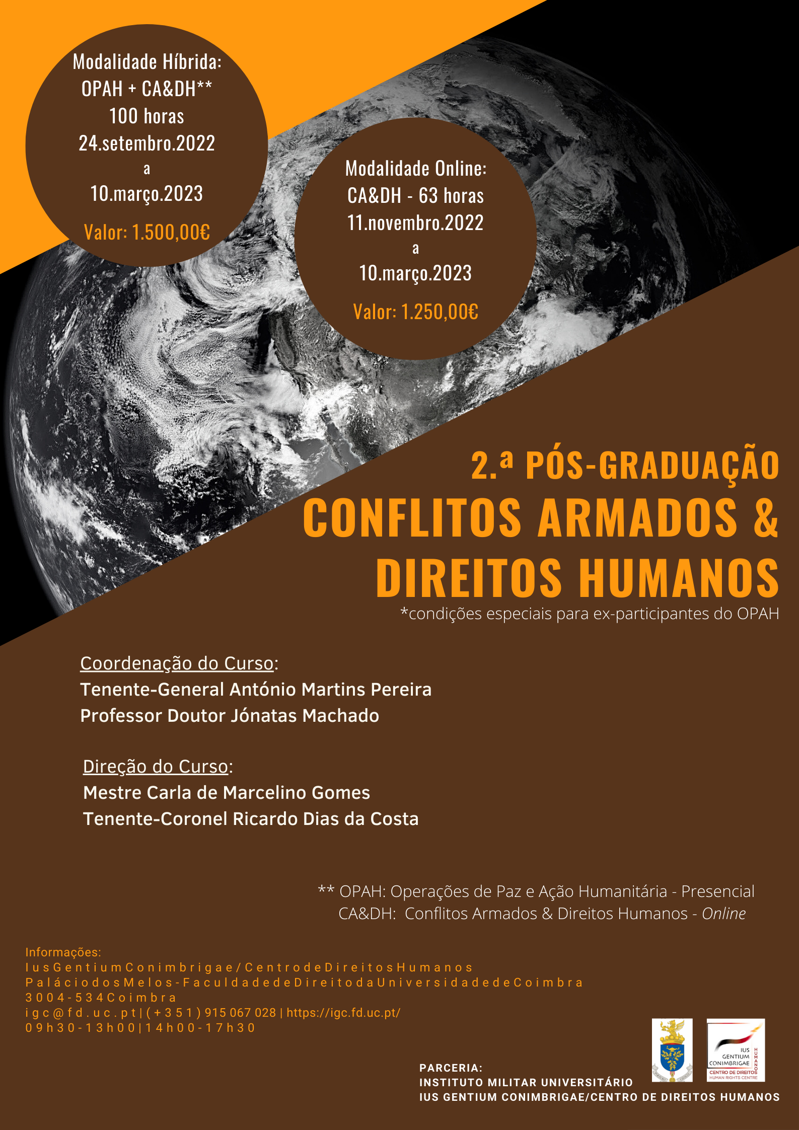  2ª Pós-graduação em Conflitos Armados e Direitos Humanos